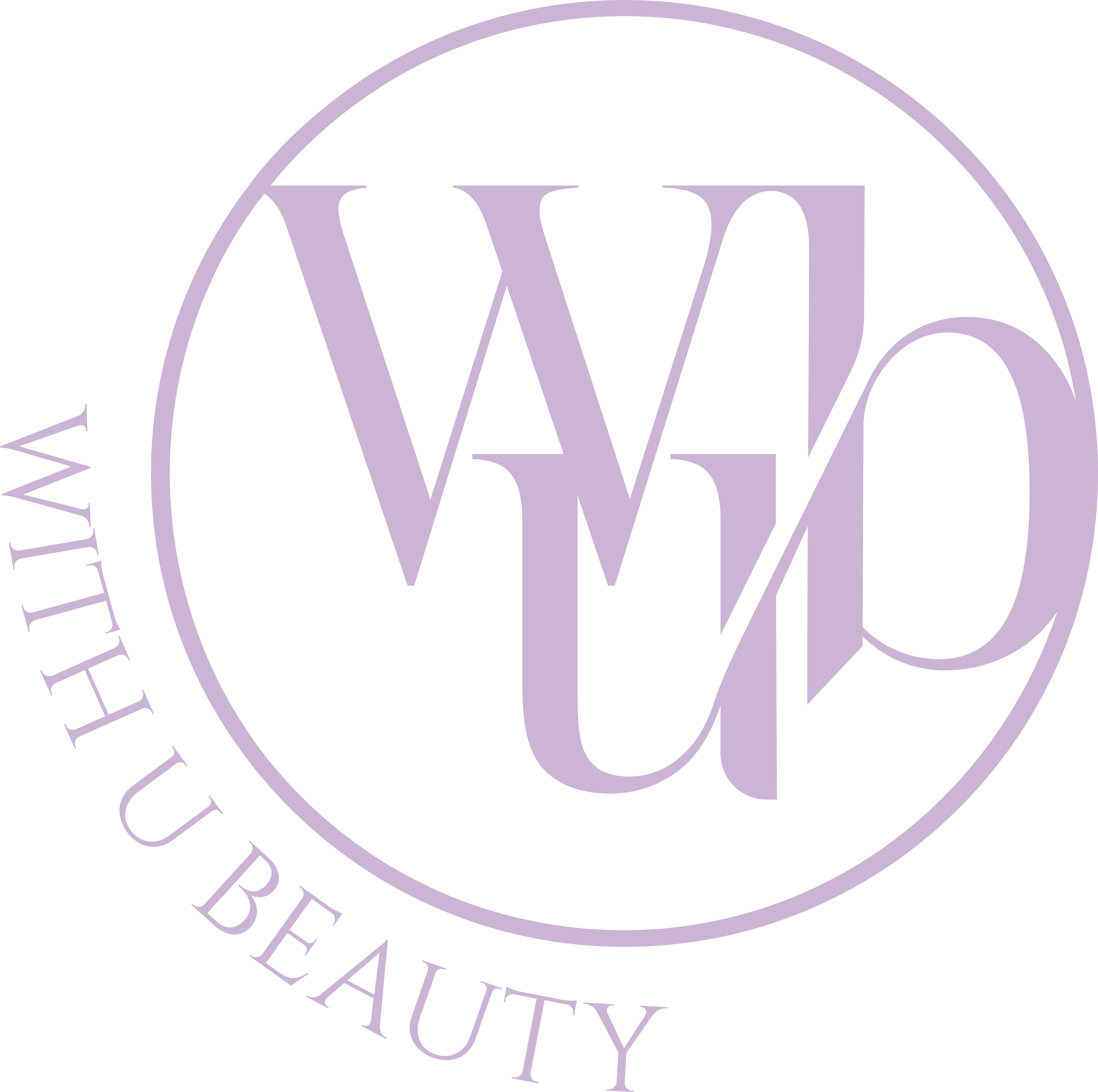 WITH U BEAUTY Logo